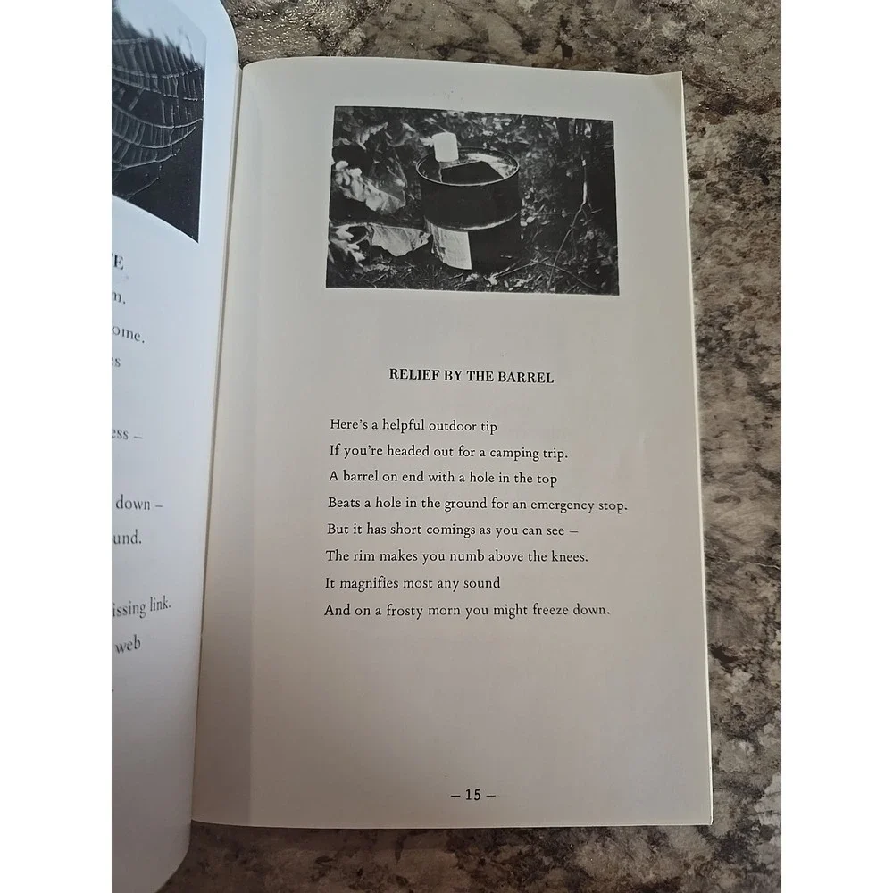 Vintage 1978 Muddled Meanderings In An Outhouse By Bob Ross- Cowboy Poetry